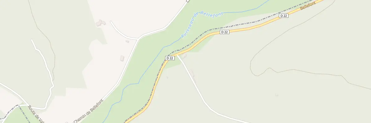 Plan du 510 Bellefont à Bellefont-La Rauze