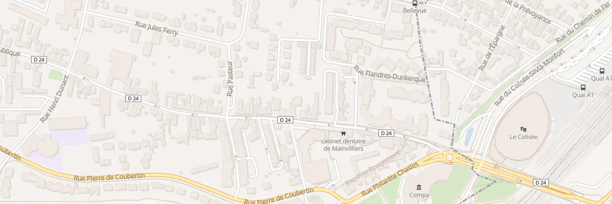 Plan du 28 Rue de la République à Mainvilliers