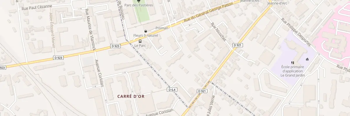 Plan du 47 Rue du Général George Patton à Chartres