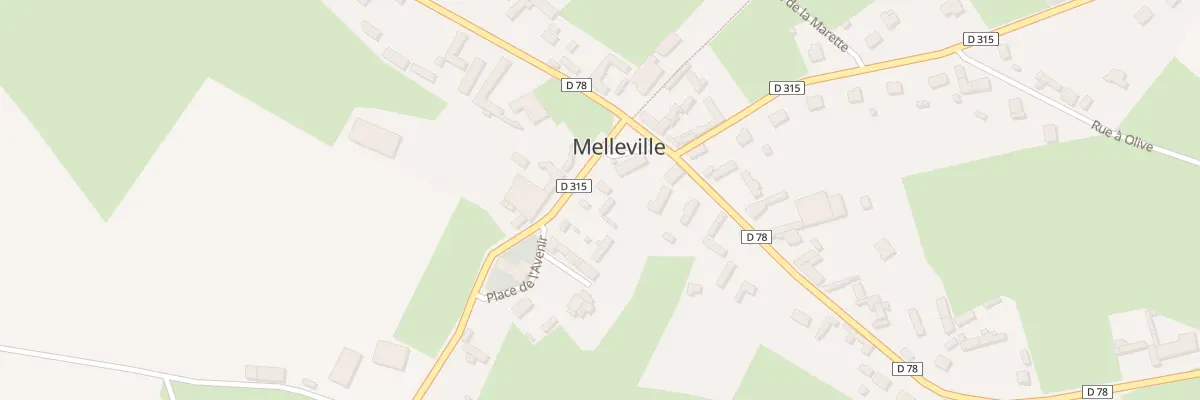 Plan du 2 Rue des Ormelets à Melleville
