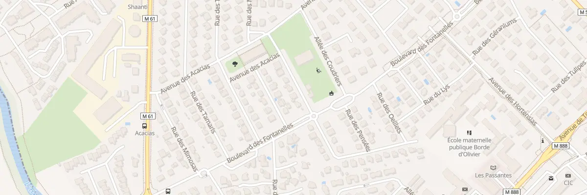 Plan du 3 Rue des Pins à L’Union