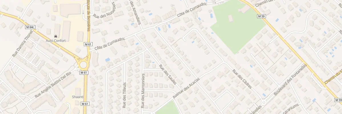 Plan du 11 Rue des Peupliers à L’Union