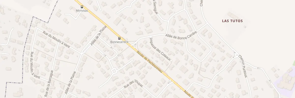 Plan du 2 Imp des Coteaux à Saint-Loup-Cammas