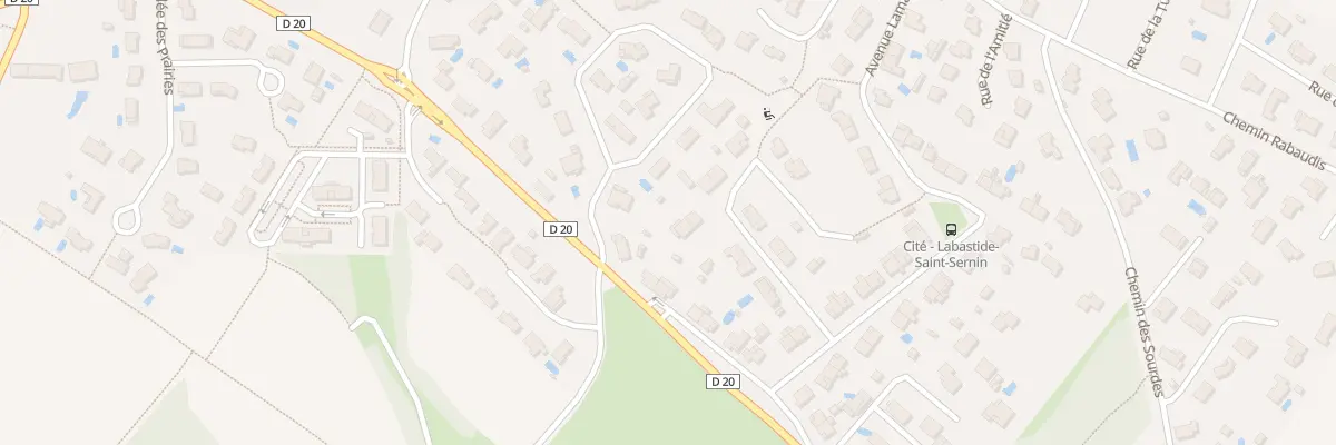 Plan du 58 Rue Trinquepel à Labastide-Saint-Sernin
