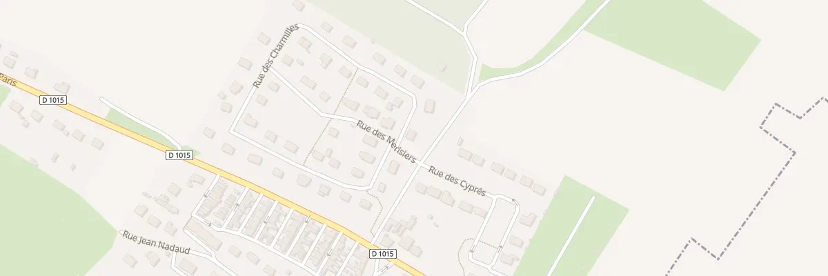 Plan du 63 Rue des Charmilles à Oust-Marest