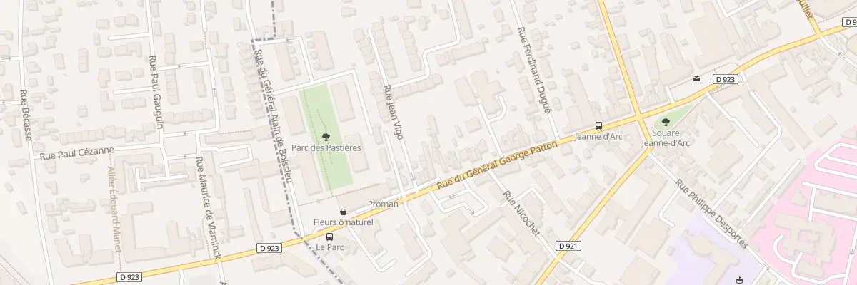 Plan du 44 Rue du Général George Patton à Chartres
