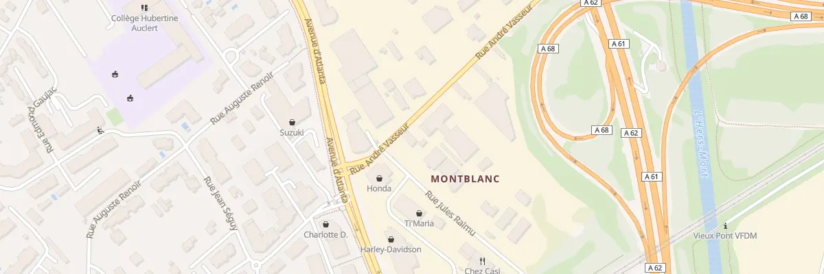 Plan du 44 Rue André Vasseur à Toulouse