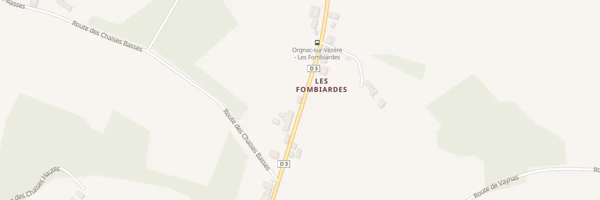 Plan du 1449 Rte de Vigeois à Orgnac-sur-Vézère
