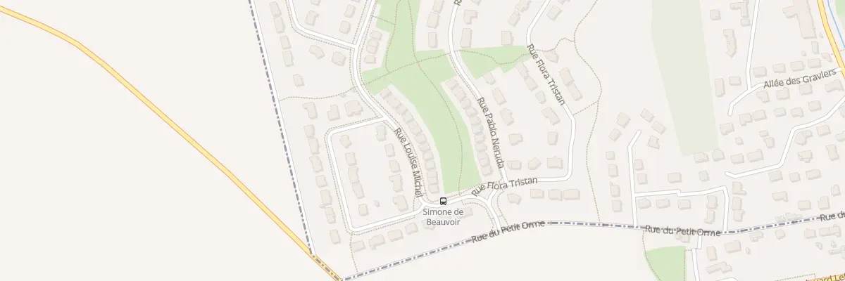 Plan du 34 Rue Louise Michel à Lèves