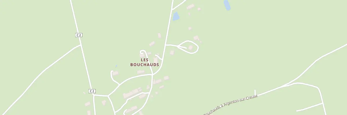 Plan du 14 Les Bouchauds à Vigoux