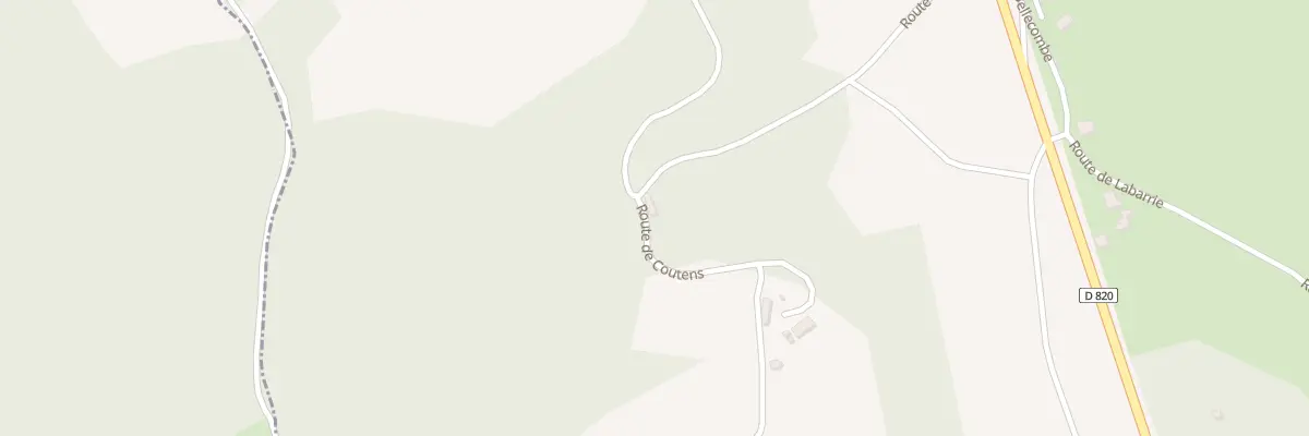 Plan du 319 Rte de Laborie à Frayssinet