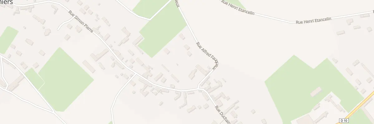 Plan du 9 Rue Alfred Fauqueux à Guiseniers