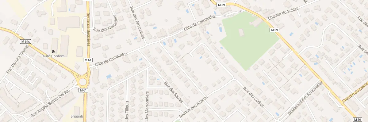 Plan du 14 Rue des Peupliers à L’Union