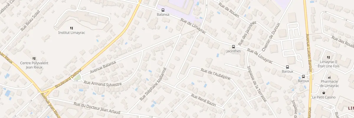 Plan du 26 Rue Stéphane Mallarmé à Toulouse
