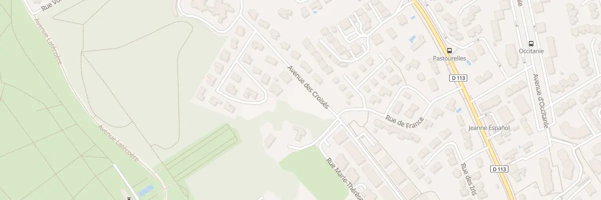 Plan du 12 Av des Croisés à Ramonville-Saint-Agne
