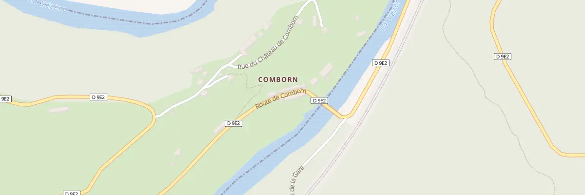 Plan du 3276 Rte de Comborn à Orgnac-sur-Vézère