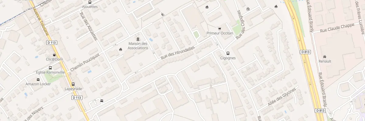 Plan du 36 Rue des Hirondelles à Ramonville-Saint-Agne