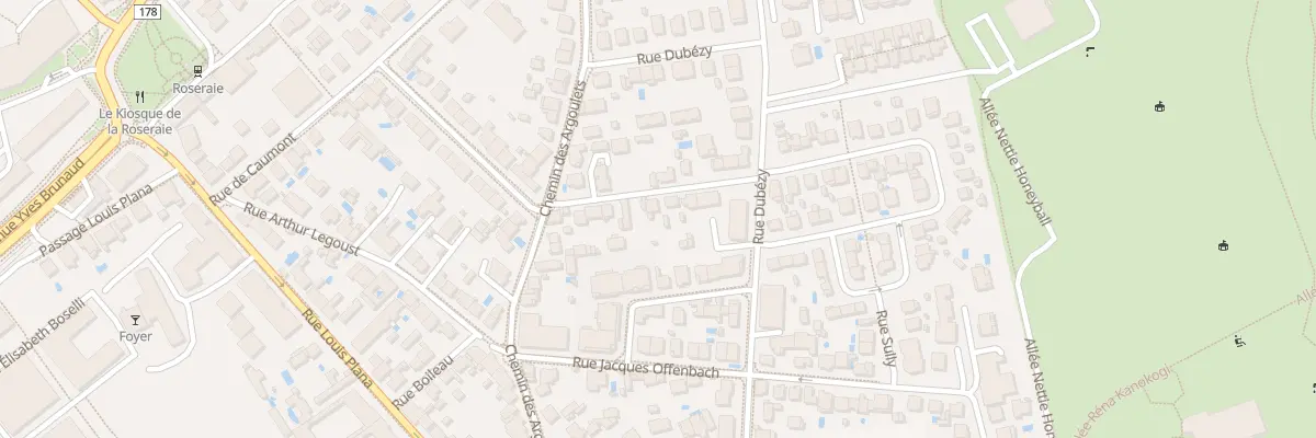 Plan du 11 Rue Saint Hubert à Toulouse