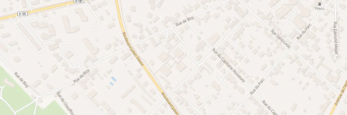 Plan du 63 Rue de Bizy à Vernon