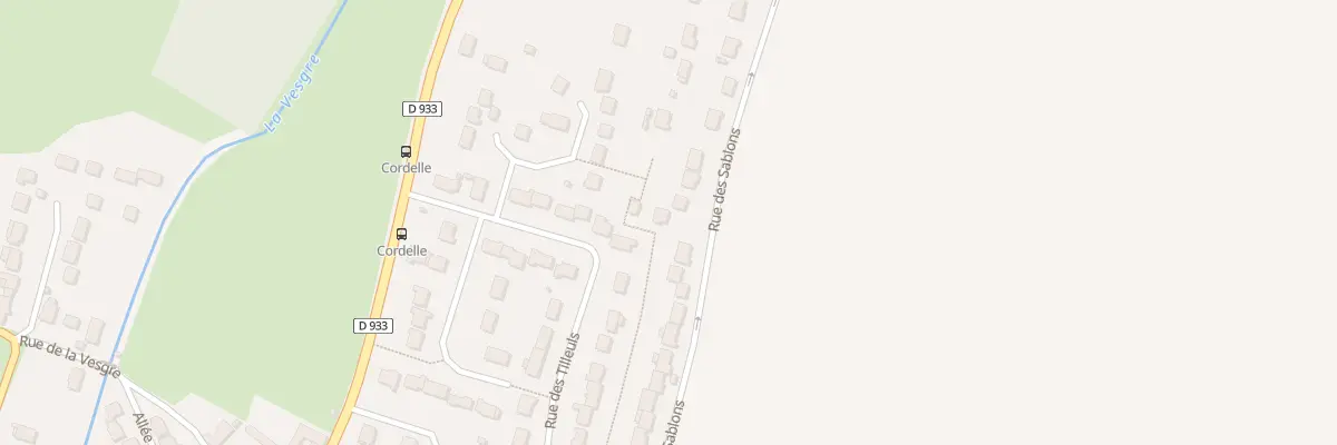 Plan du 35 Rue des Sablons à Oulins