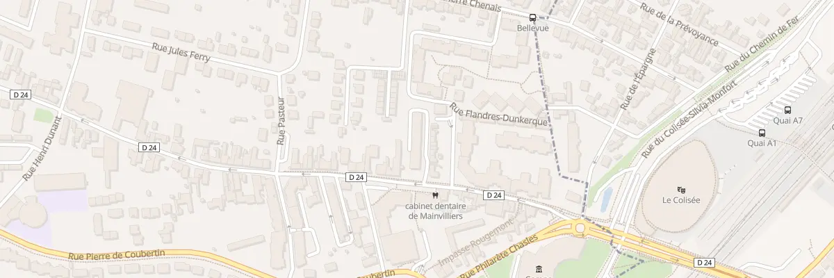 Plan du 22 Rue de la République à Mainvilliers
