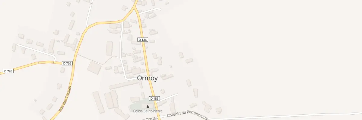 Plan du 11B Rue de l’Église à Ormoy