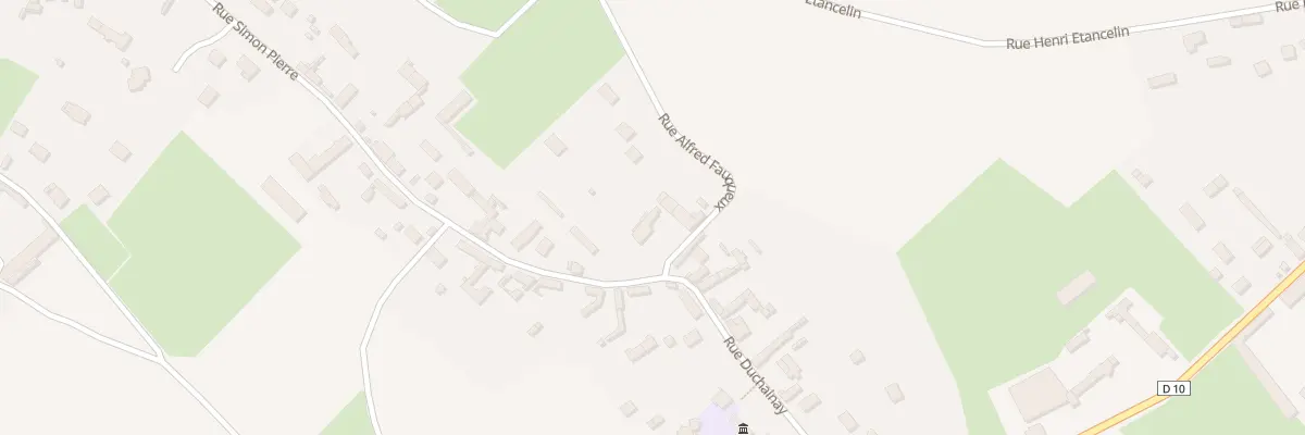 Plan du 1 Rue Alfred Fauqueux à Guiseniers