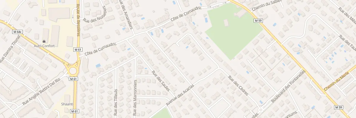 Plan du 10 Rue des Peupliers à L’Union