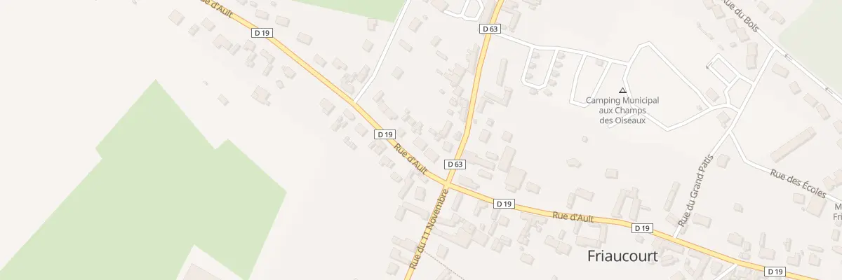 Plan du 22B Rue d’Ault à Friaucourt