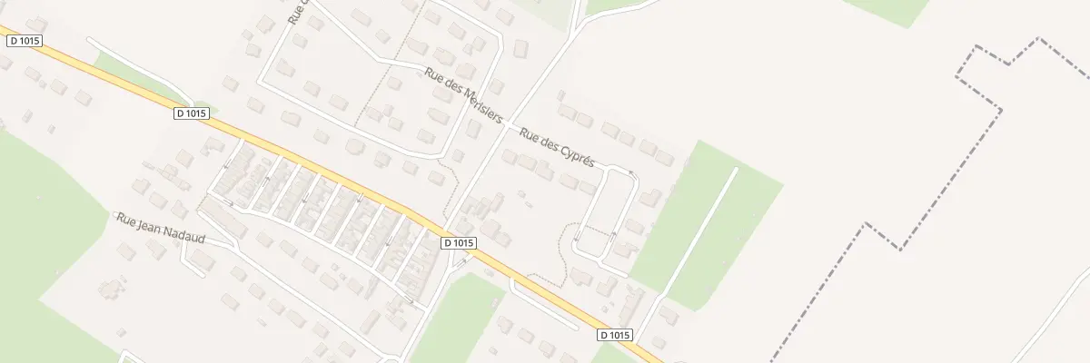 Plan du 10 Rue des Cypres à Oust-Marest