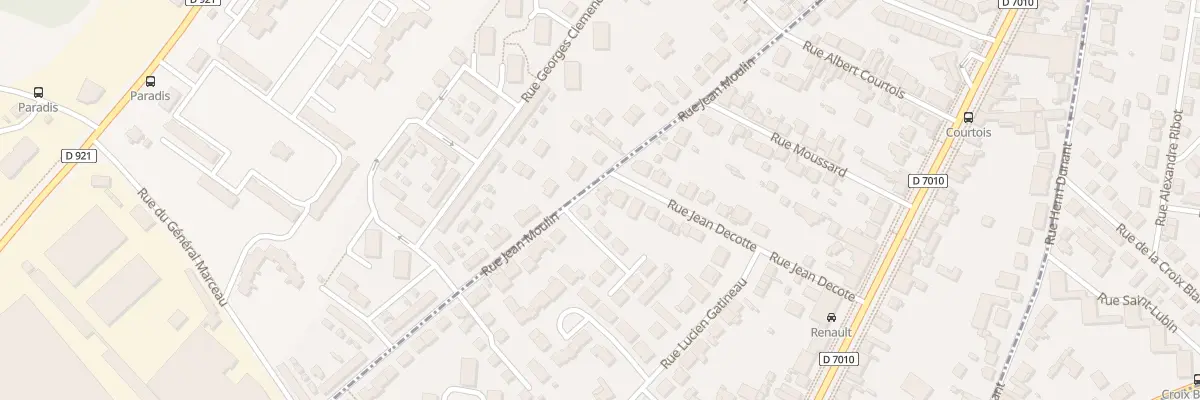 Plan du 47 Rue Jean Moulin à Luisant