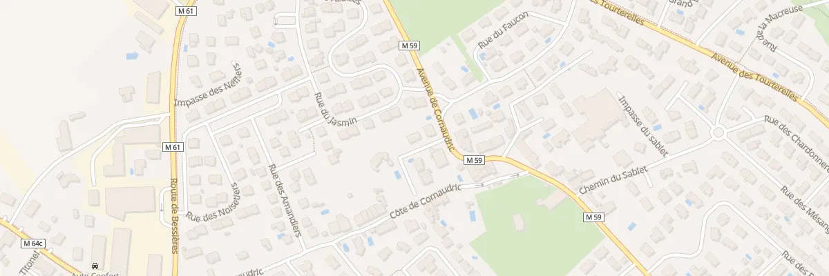 Plan du 23B Av de Cornaudric à L’Union
