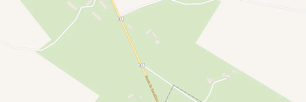 Plan du 885 Rte du Randillon à Mauquenchy