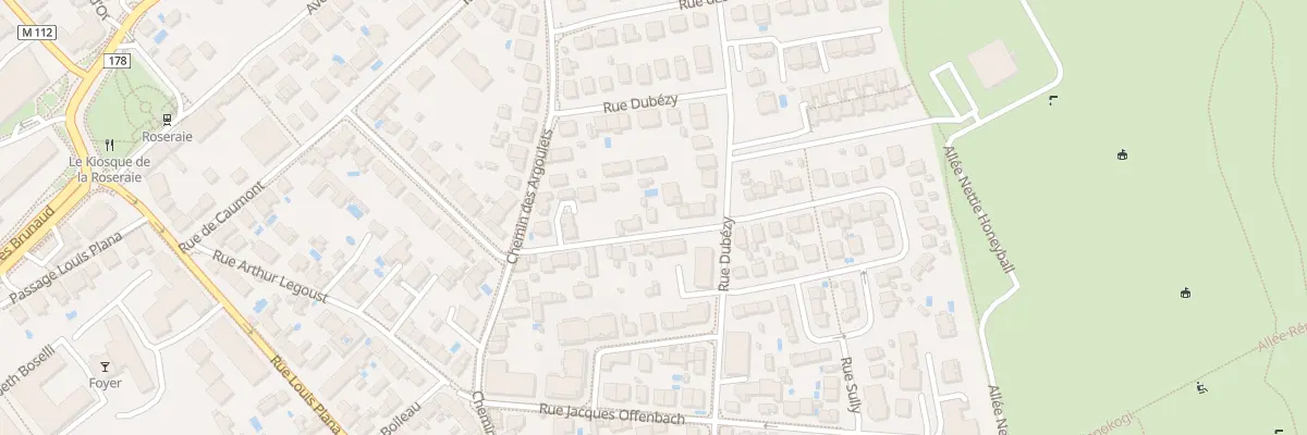 Plan du 8 Rue Saint Hubert à Toulouse