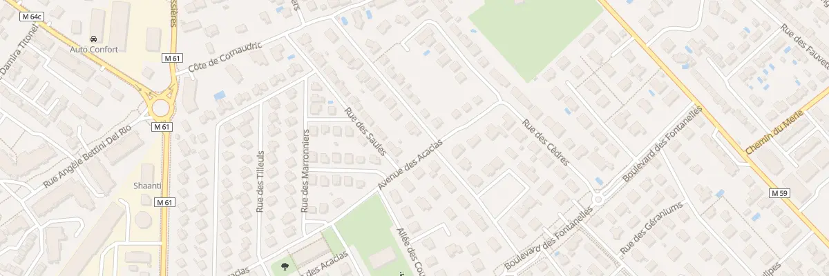 Plan du 1 Rue des Peupliers à L’Union