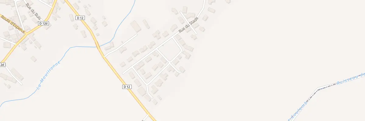 Plan du 5002F La Plaine à Caujac