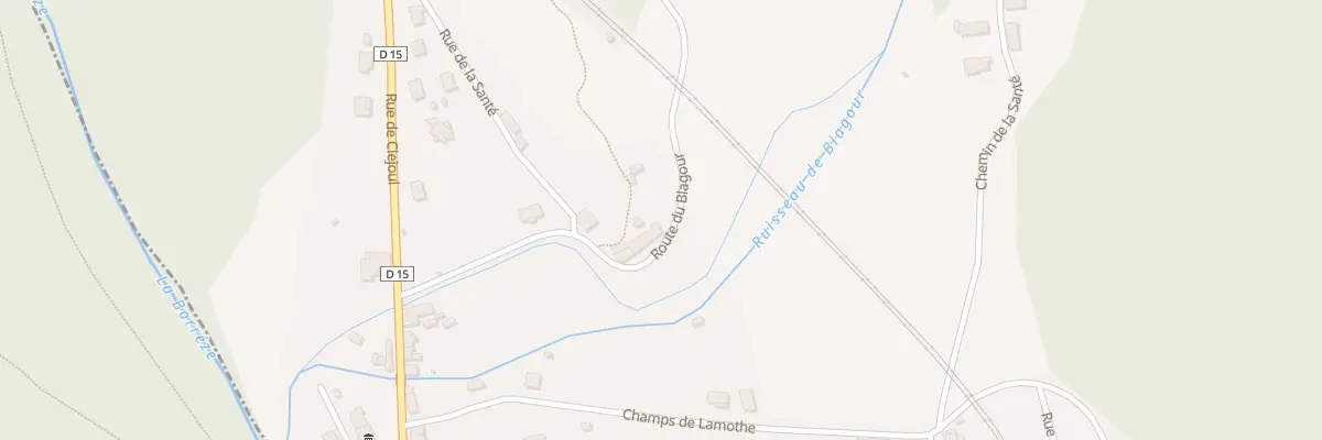 Plan du 5260 La Sante à Lachapelle-Auzac