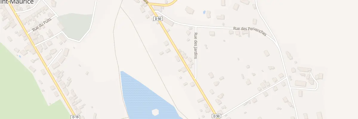 Plan du 5250 Av de la Gare à La Jonchère-Saint-Maurice