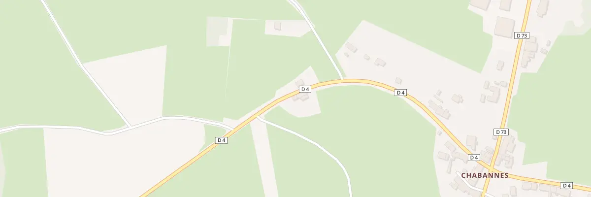 Plan du 53 Chabannes à Fursac