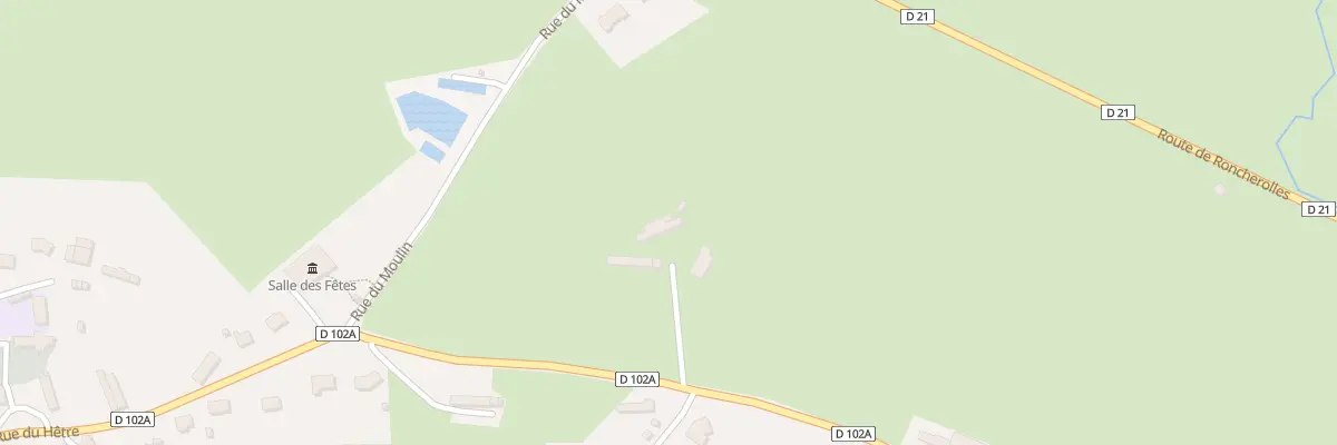 Plan du 237 Rue du Grand Quesnay à Mauquenchy