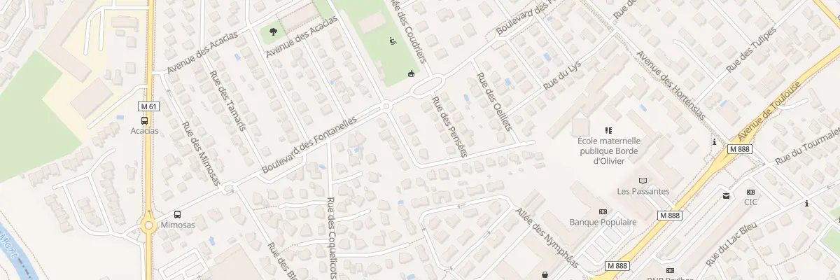 Plan du 5 Rue des Roses à L’Union