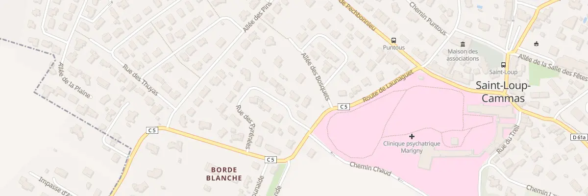Plan du 4 Rue des Pyrenées à Saint-Loup-Cammas