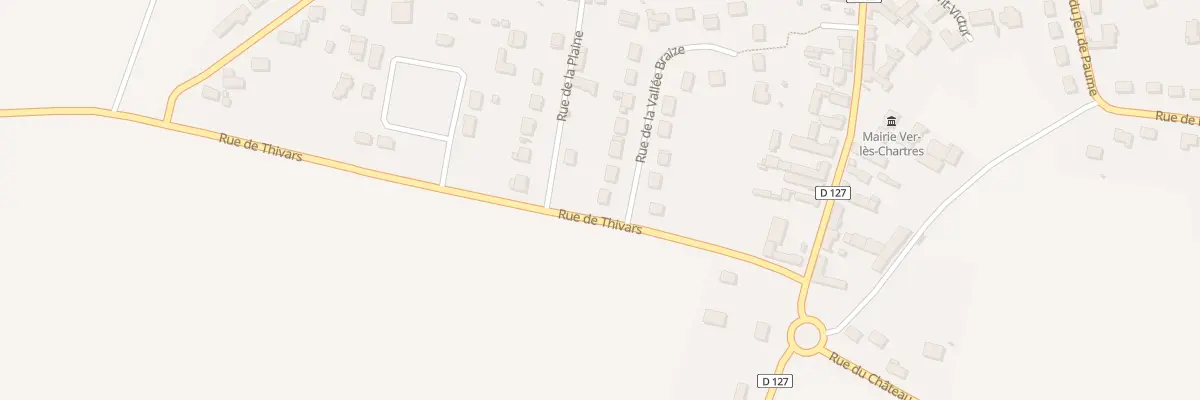 Plan du 1 Rue de la Vallee Braize à Ver-lès-Chartres