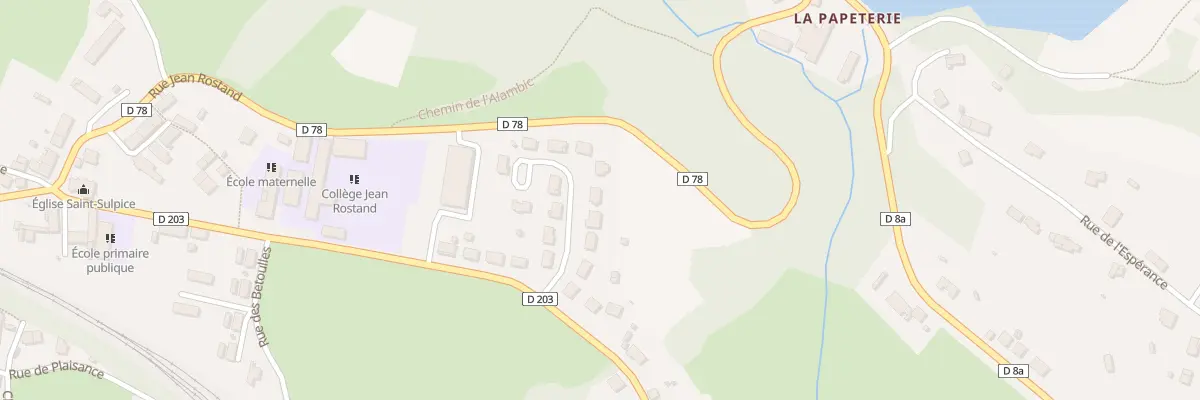 Plan du 10 Imp du Pré du Moulin à Saint-Sulpice-Laurière