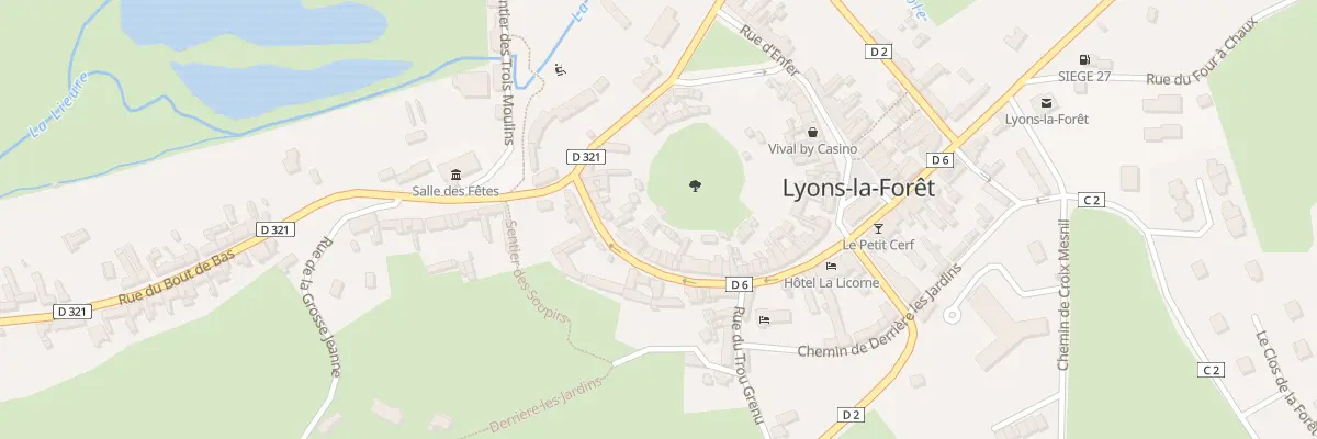Plan du 30 Rue de l’Hotel de Ville à Lyons-la-Forêt