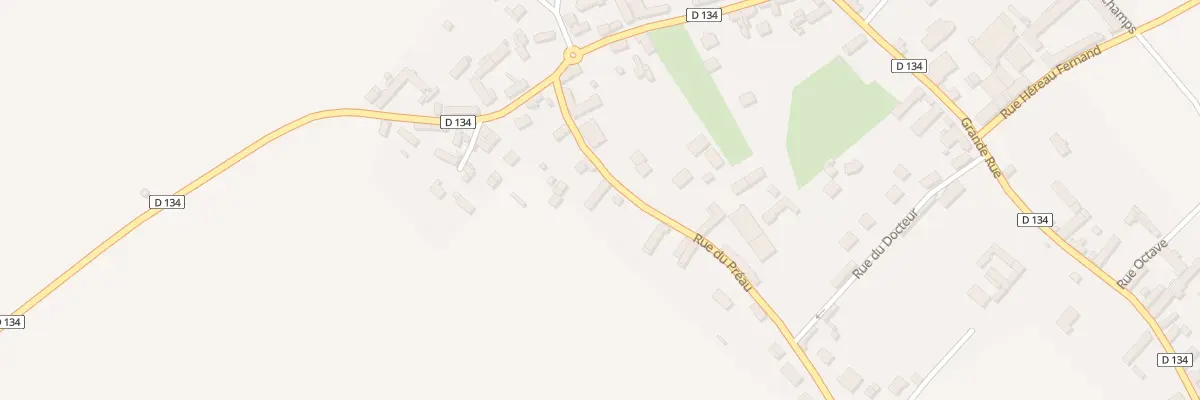 Plan du 7 Rue du Preau à Berchères-Saint-Germain