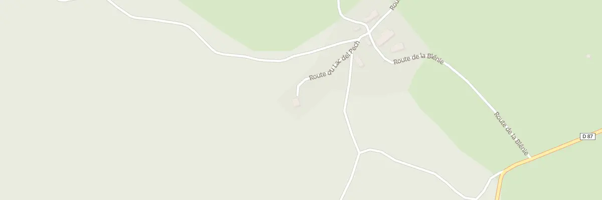 Plan du 67 Rte du Lac Del Pech à Gignac