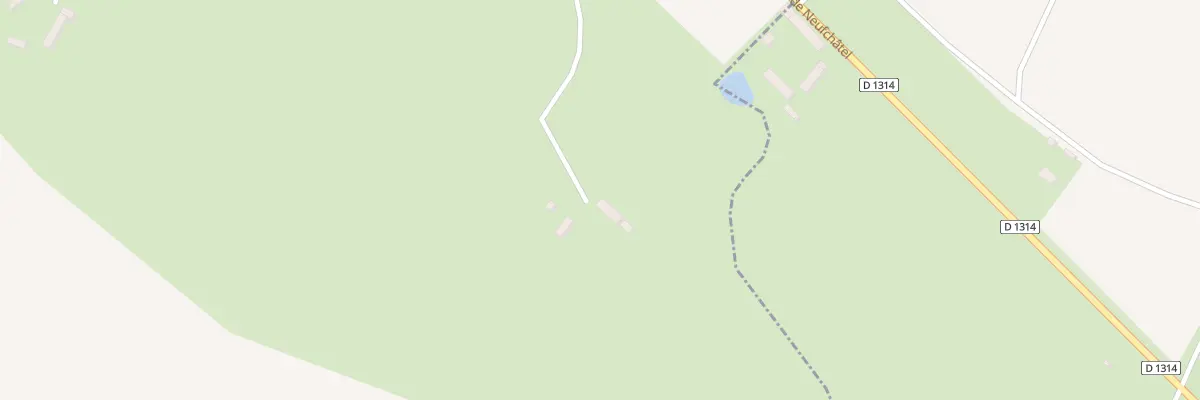 Plan du 167 Che du Frie Mary à Neuville-Ferrières