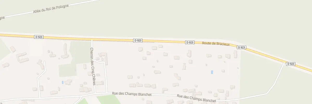 Plan du 650 Rte de Bracieux à Mont-près-Chambord