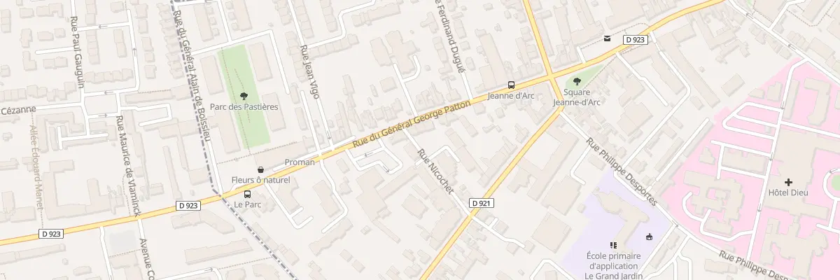Plan du 27 Rue du Général George Patton à Chartres